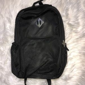Black Mesh book bag